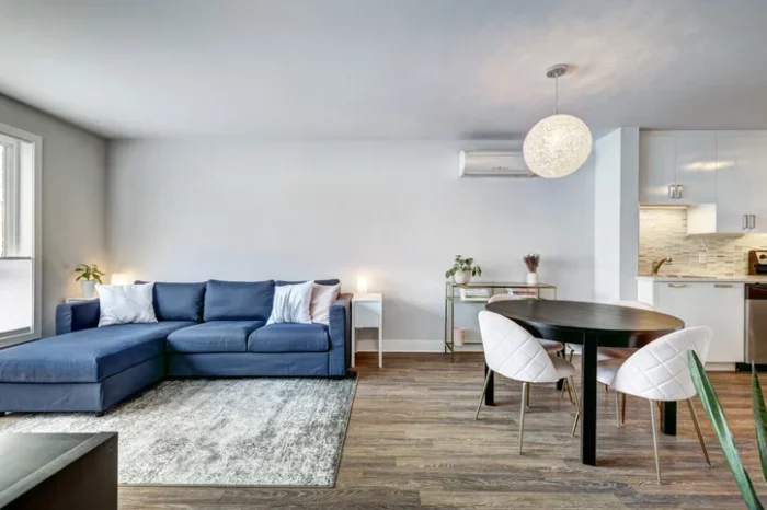 rand appartement avec cuisine ouverte sublimé par un architecte à Aubagne, grâce à une parfaite optimisation des espaces