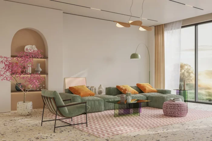 Un design proposé par un architecte professionnel à Saint-Tropez. La maison est beaucoup plus lumineuse.