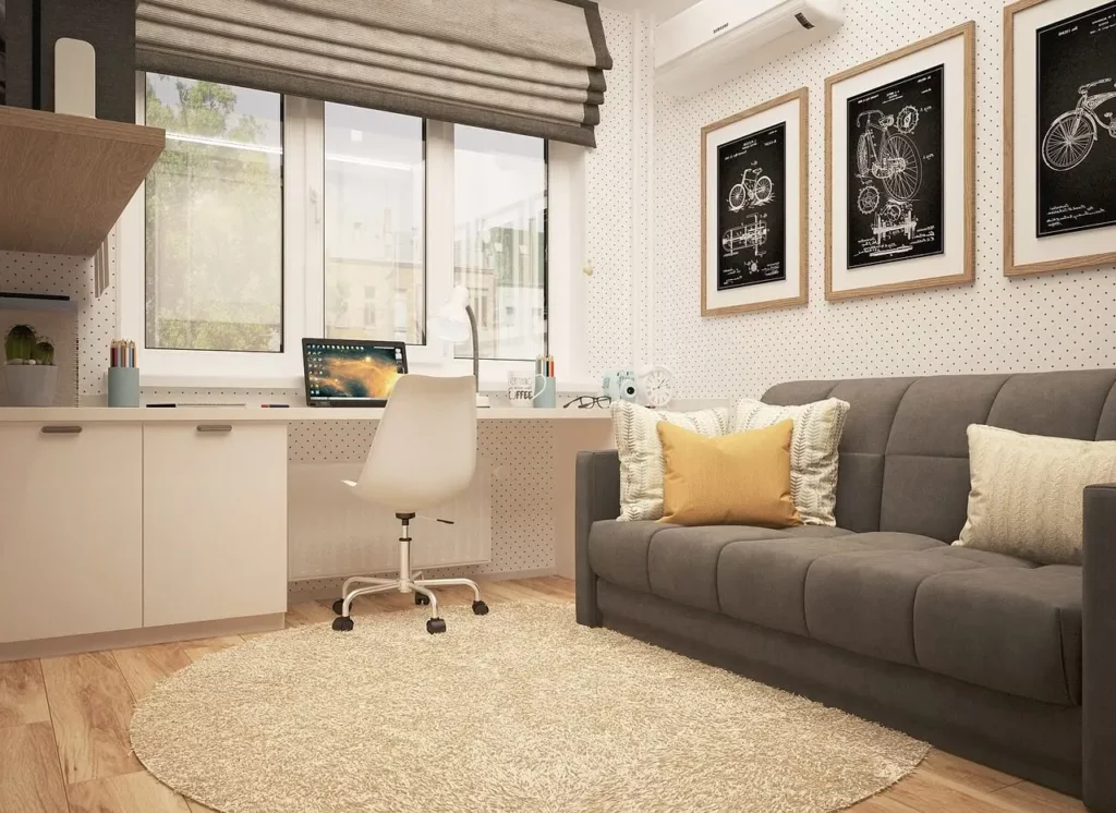 Une pièce conçue et aménagée par un architecte intérieur Antibes