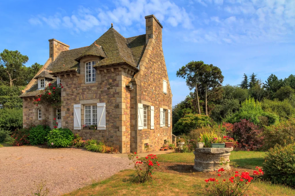 Maison néo bretonne rénovée