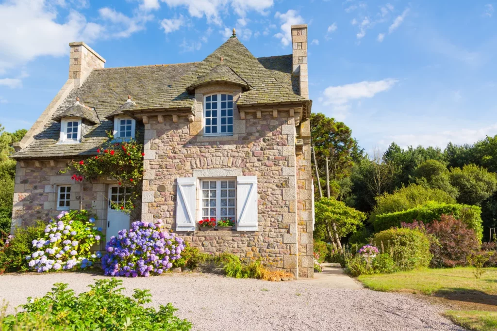 Maison néo bretonne rénovée