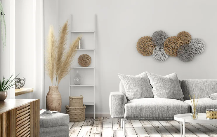 Une décoration murale intérieure pour un style scandinave