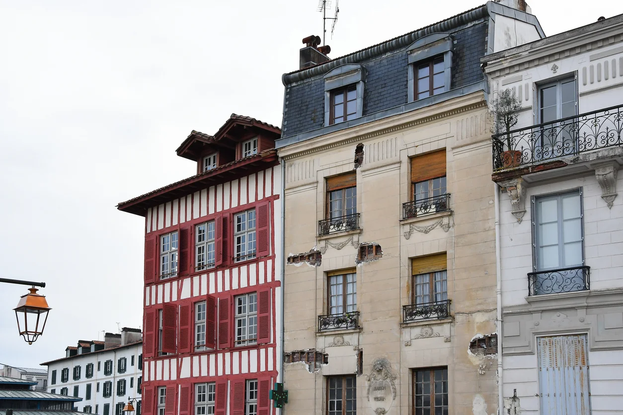 une rénovation d'immeuble